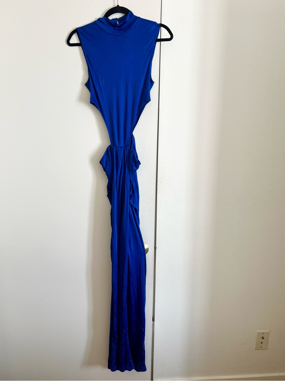 NWOT! NBD The Mohini Gown in Cobalt Blue - Picture 6 of 8